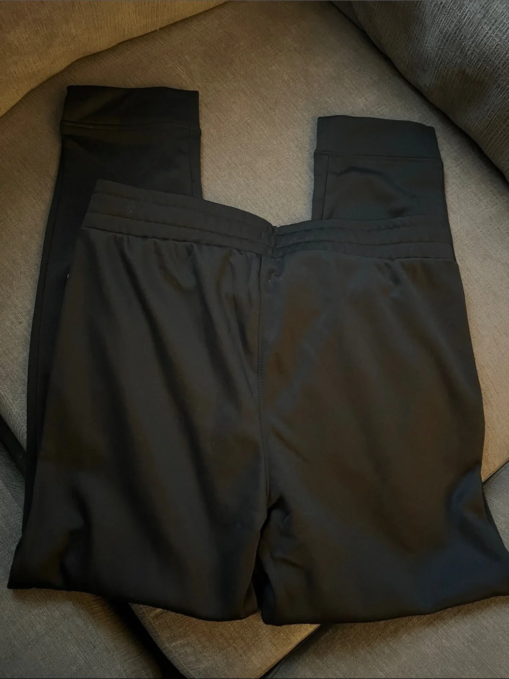 NWT Champion Kids Joggers Black with Logo Patch Size XL 18/20